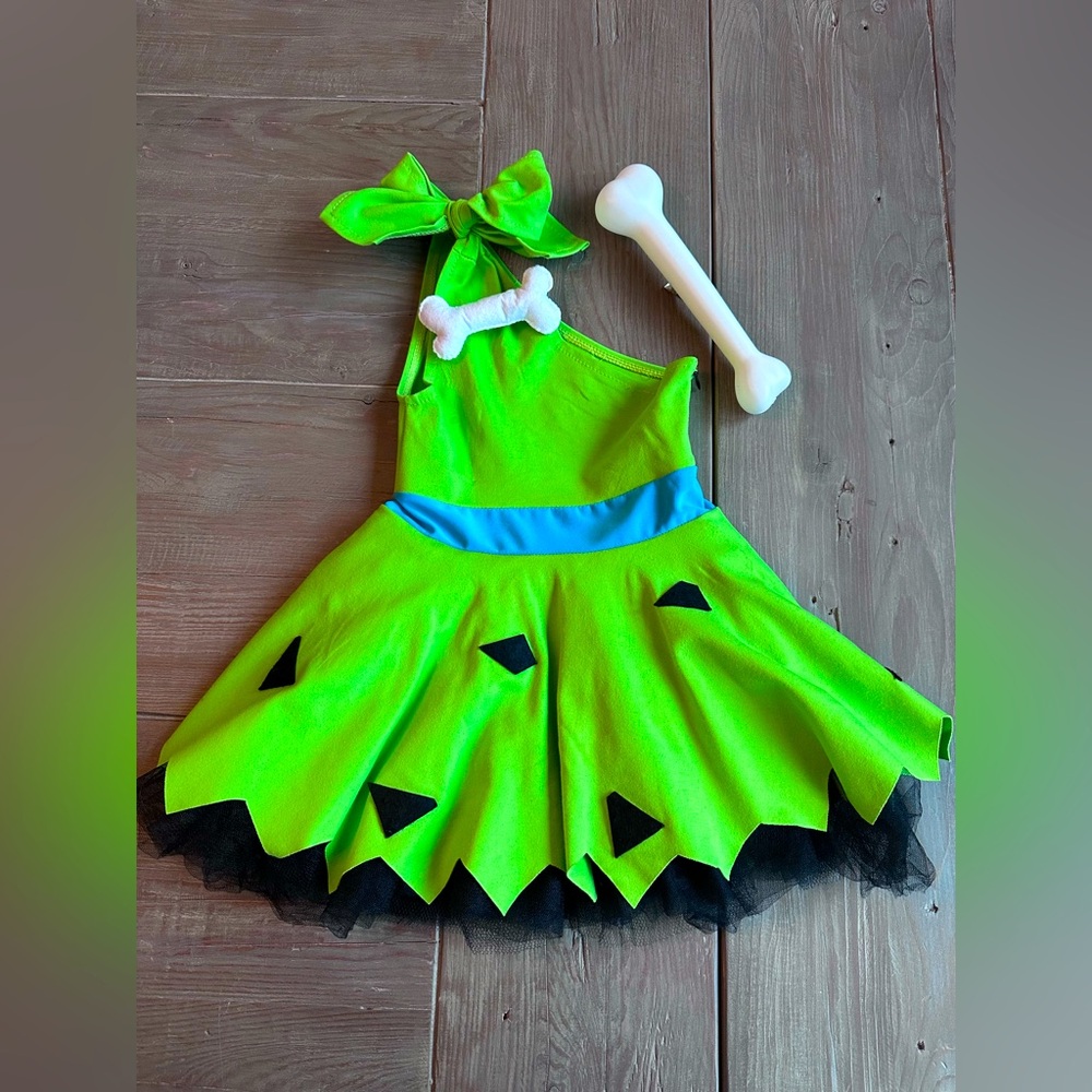 Flinstone Pebbles Costume size 3T